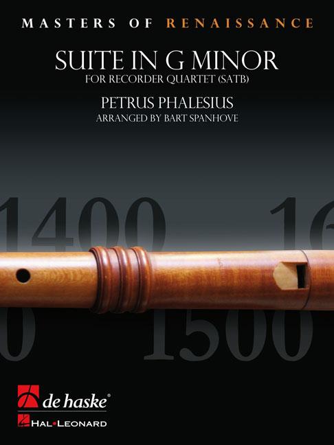 Suite in G minor - for Recorder Quartet (SATB) - kvartet zobcových fléten